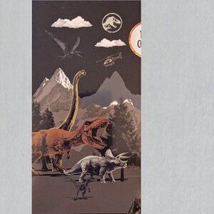 Jurassic World Beach Towel measures 28 x 58 inches